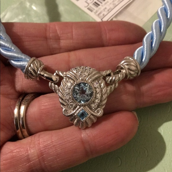 NWT JUDITH RIPKA 3 PIECE GEMSTONE NECKLACE - Picture 3 of 13